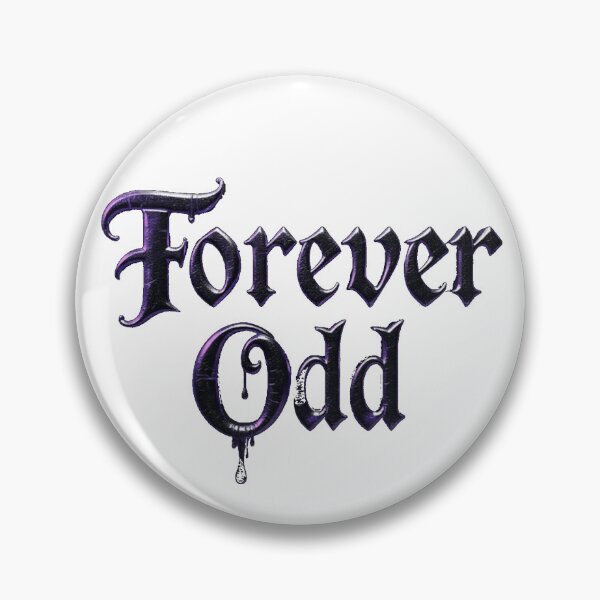 Item preview, Forever Odd – Gothic Lettering Dark Style , forever odd dark gothic writing designed and sold by Magounette.