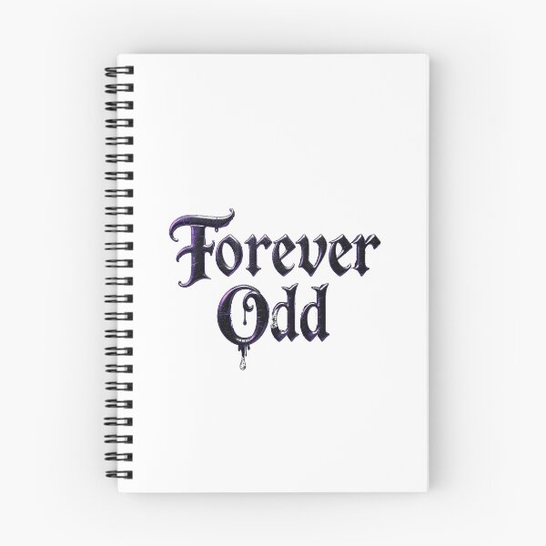 Item preview, Forever Odd – Gothic Lettering Dark Style , forever odd dark gothic writing designed and sold by Magounette.