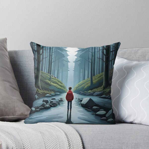 Item preview, lost boy walking in the woods designed and sold by Hermit-Art.