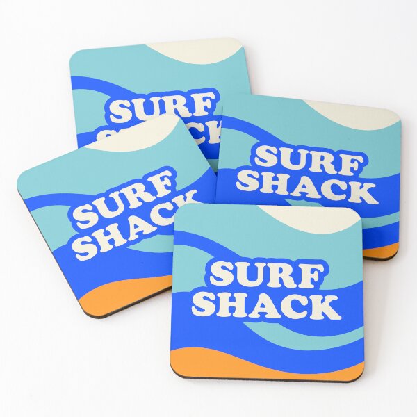 Item preview, Surf Shack Retro Vibe Typography designed and sold by Mantra Mama.