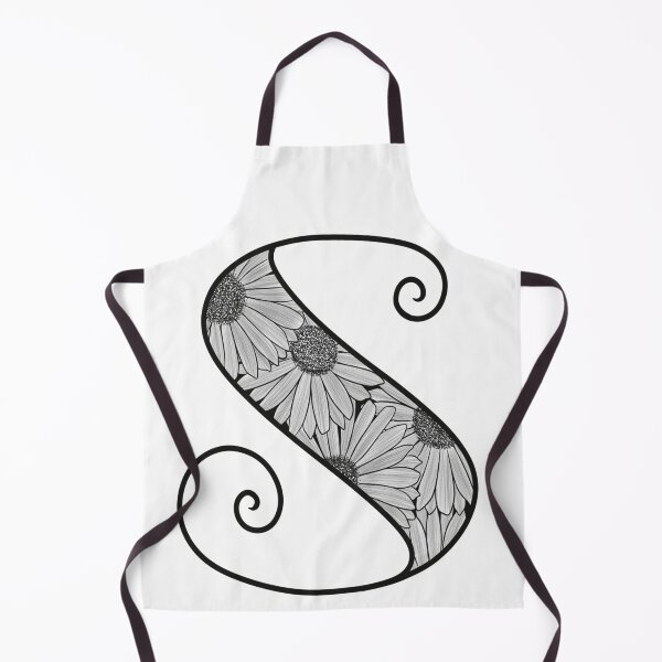 Item preview, Sunflower Inspired Letter S designed and sold by SSN-ART.