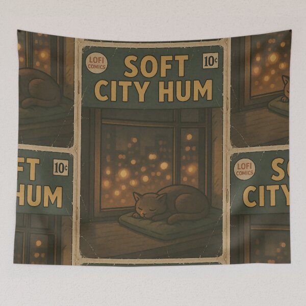 Item preview, Mellow Lofi: Soft City Hum designed and sold by bapupa.