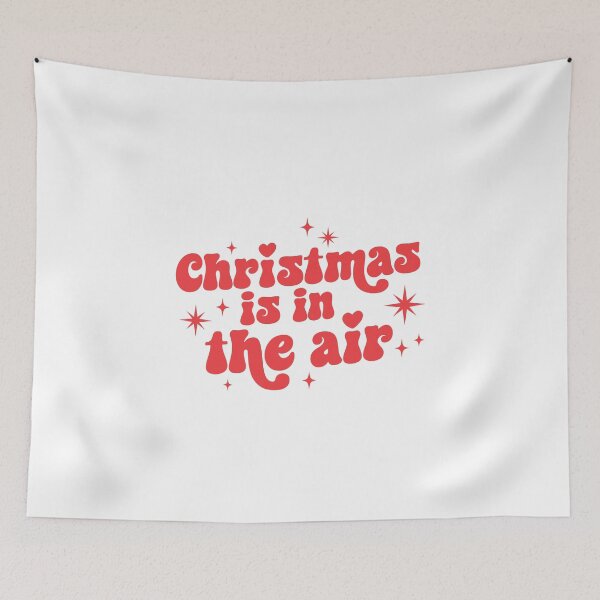 Item preview, Christmas is in the Air,Christmas quote, Happy new year, new beginning, lets forget the past, designed and sold by chipmuckdesignn.