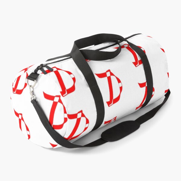 Item preview, Letter D – Retro Red Ribbon Monogram Calligraphy designed and sold by uncoXab.