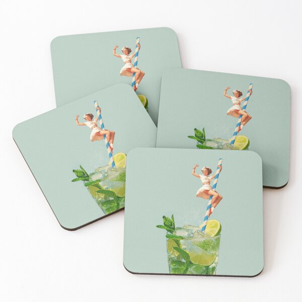 Item preview, Retro Mojito Cocktail designed and sold by Vertigo Artography.
