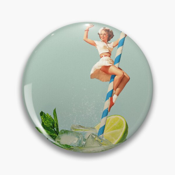 Item preview, Retro Mojito Cocktail designed and sold by Vertigo Artography.