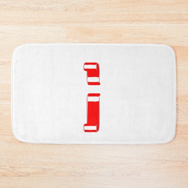 Item preview, Letter I – Retro Red Ribbon Monogram Calligraphy designed and sold by uncoXab.