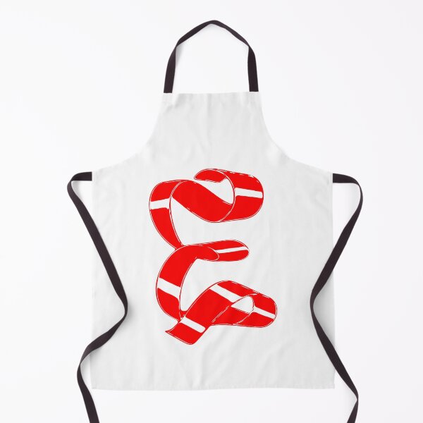 Item preview, Letter E – Retro Red Ribbon Monogram Calligraphy designed and sold by uncoXab.