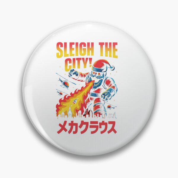 Item preview, Sleigh the City! – Santa Unleashed Classic T-Shirt designed and sold by inkfluenceart.