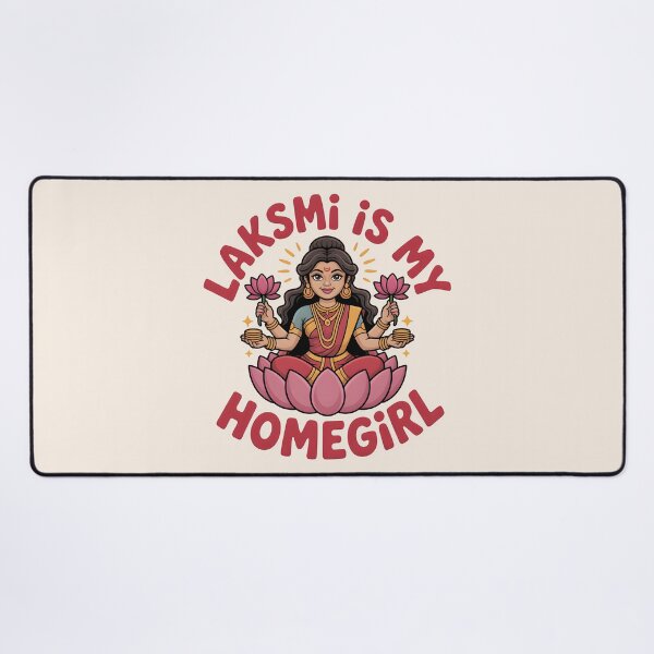 Item preview, Lakshmi Is My Homegirl – Funny Diwali Goddess Design designed and sold by Jollys-ArtShop.
