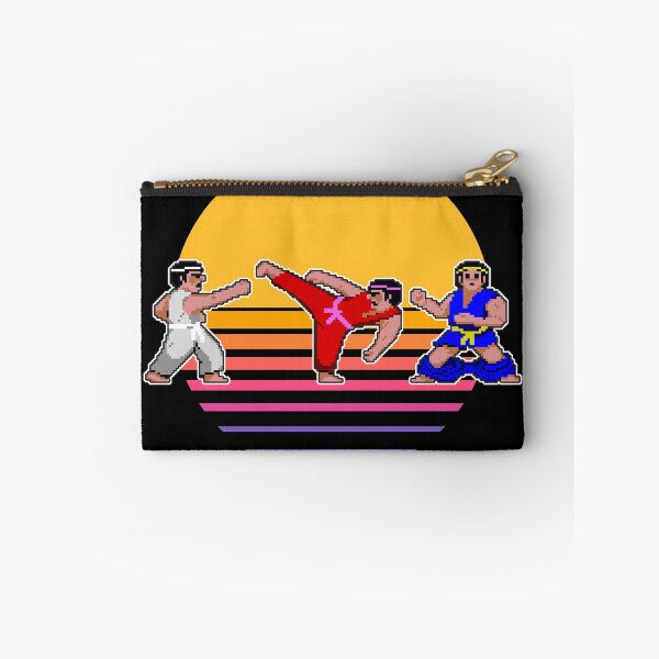 Item preview, Pixel Art Karate Fighters Against A Sunset designed and sold by KindOfABigDealTees.