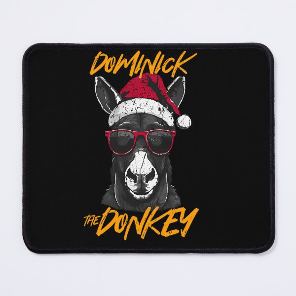 Item preview, D.om.inick the D.onk.ey Funny Italian Christmas Song Graphic designed and sold by JacobiRoob.