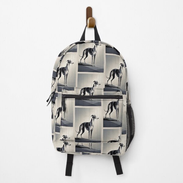 Item preview, Patchwork Greyhound - Sleek Geometric Dog designed and sold by MagicWander.