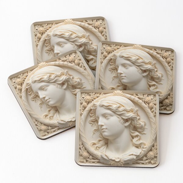 Item preview, ​"Elegance in Relief" designed and sold by ChicandCheer.