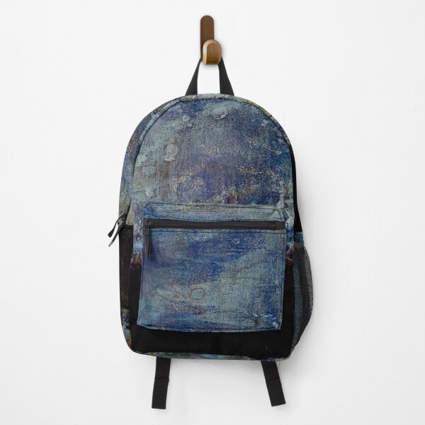 Item preview, Abstract Landscape in Deep Blue and Ochre designed and sold by ElaSzczepaniak.