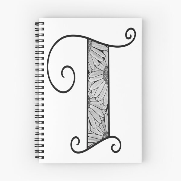 Item preview, Sunflower Inspired Letter T designed and sold by SSN-ART.