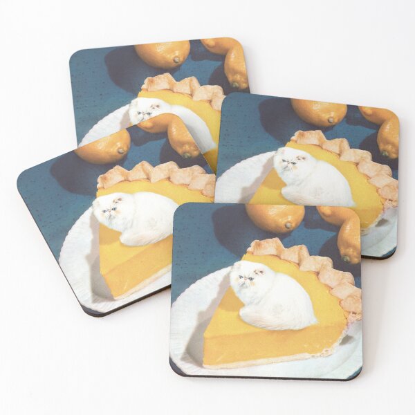 Item preview, Lemon Meow Pie - Cat Meringue designed and sold by Vertigo Artography.