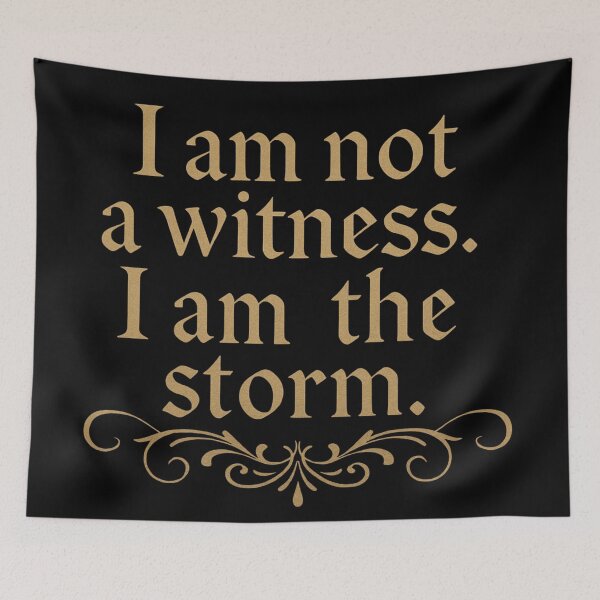 Item preview, I Am the Storm – Defiance & Freedom Design designed and sold by Mouraludia.