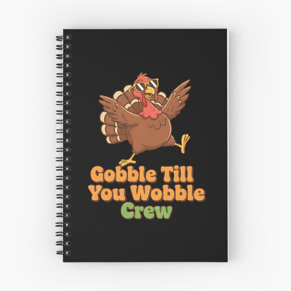 Item preview, Pavo de la tripulación Gobble Till You Wobble designed and sold by Silent Watch Threads..