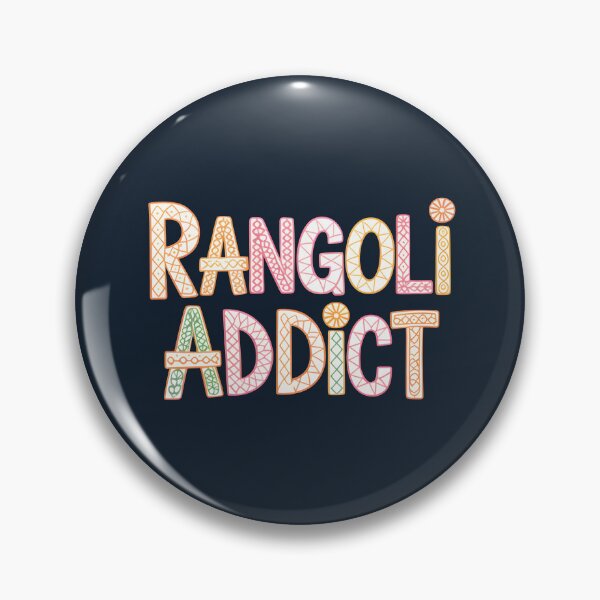 Item preview, Rangoli Addict – Vibrant Diwali Festival Design designed and sold by Jollys-ArtShop.
