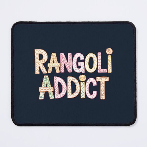 Item preview, Rangoli Addict – Vibrant Diwali Festival Design designed and sold by Jollys-ArtShop.