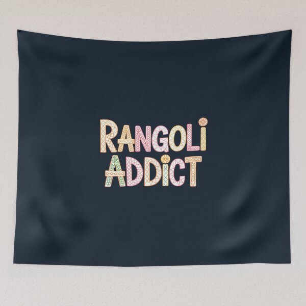 Item preview, Rangoli Addict – Vibrant Diwali Festival Design designed and sold by Jollys-ArtShop.
