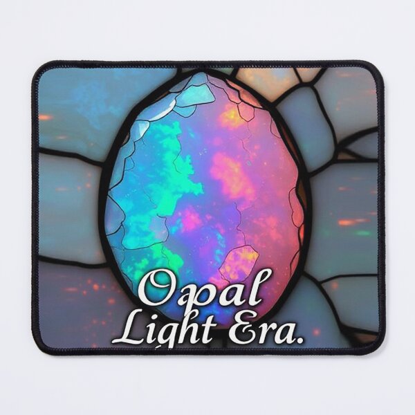 Item preview, Opal light stone magic stained glass effect 4 designed and sold by Designovas.