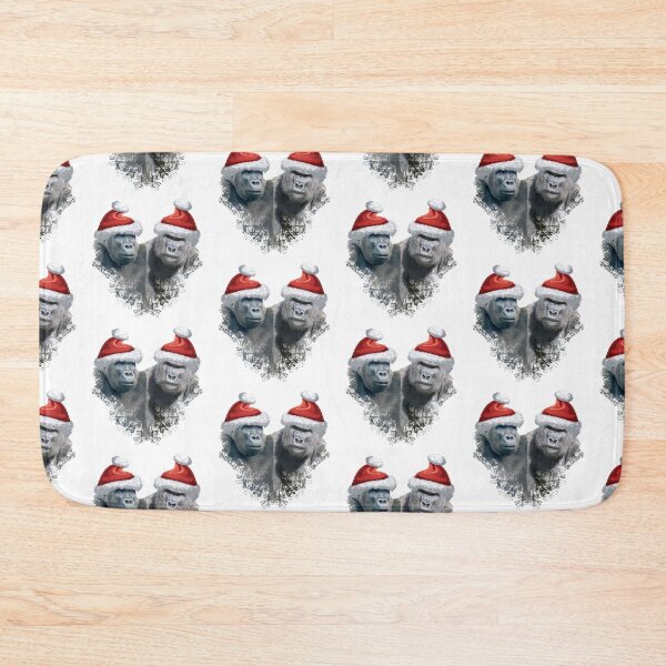 Item preview, Merry Gorilla Christmas designed and sold by rawshutterbug.