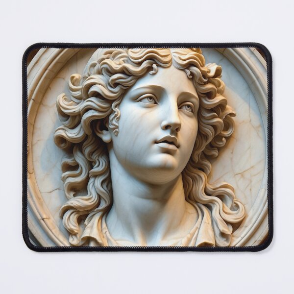 Item preview, "Classical Profile in Marble" designed and sold by ChicandCheer.