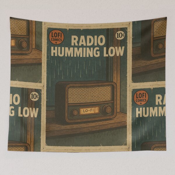 Item preview, Retro Lofi: Radio lumming low designed and sold by bapupa.