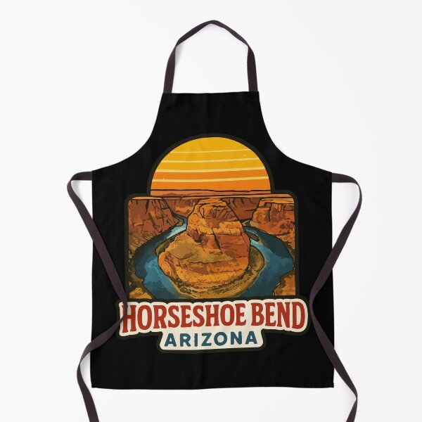 Item preview, Horseshoe Bend Arizona Retro designed and sold by TomFrontierArt.