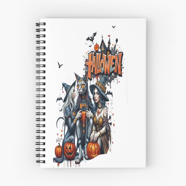 Item preview, halloween cat horror art graffiti Professional design designed and sold by atomsama.