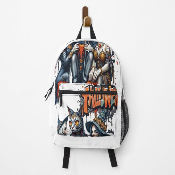 Item preview, halloween cat horror art graffiti Professional design designed and sold by atomsama.