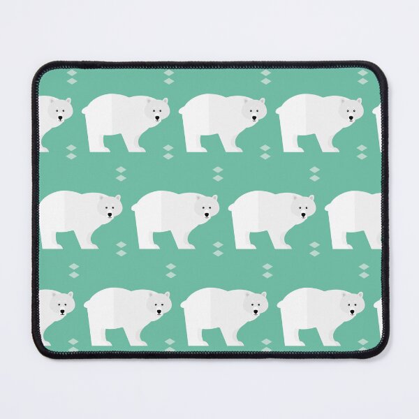 Item preview, Polar bears on blue designed and sold by reneesillus.