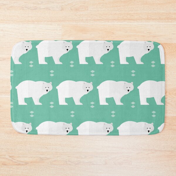 Item preview, Polar bears on blue designed and sold by reneesillus.