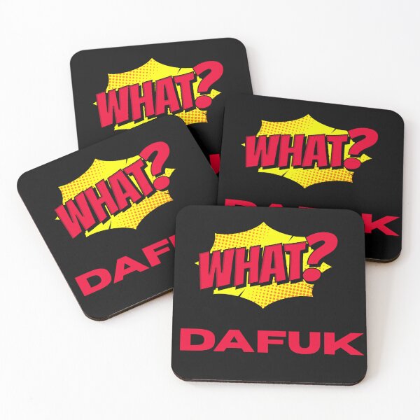 Item preview, What Dafuk Sarcastic Reaction Meme designed and sold by MOTAS FASHION .