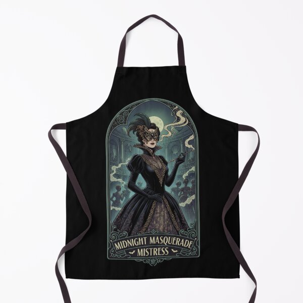 Item preview, Midnight Masquerade Mistress Gothic Halloween Art. designed and sold by Spark2Seduction.