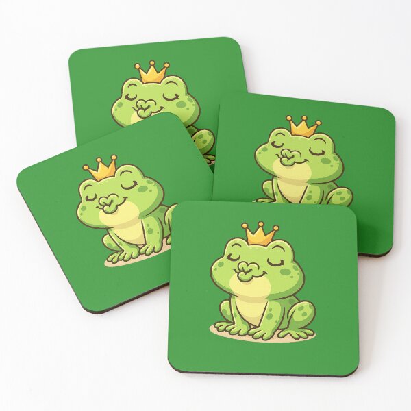 Item preview, Kiss Me Quick! Cute Frog designed and sold by eMGi27Prints.