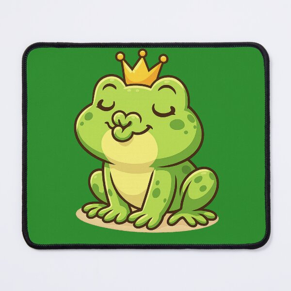 Item preview, Kiss Me Quick! Cute Frog designed and sold by eMGi27Prints.