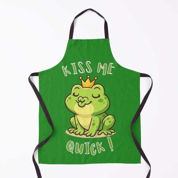 Item preview, Kiss Me Quick! Cute Frog designed and sold by eMGi27Prints.