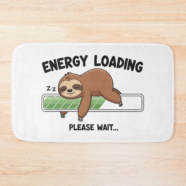 Item preview, Low Battery Sloth designed and sold by KasiaRawska.