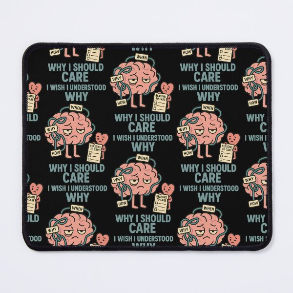 Item preview, I Wish I Understood Why I Should Care Emotional Humor Design designed and sold by TeeTimeTreasure.