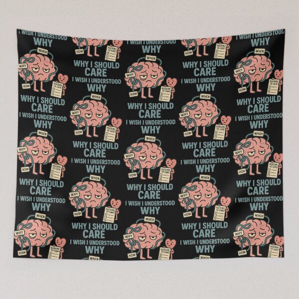 Item preview, I Wish I Understood Why I Should Care Emotional Humor Design designed and sold by TeeTimeTreasure.
