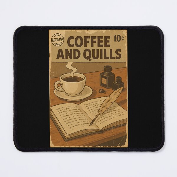 Item preview, Scholarly Light Academia: Coffee and Quills designed and sold by bapupa.