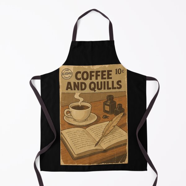 Item preview, Scholarly Light Academia: Coffee and Quills designed and sold by bapupa.