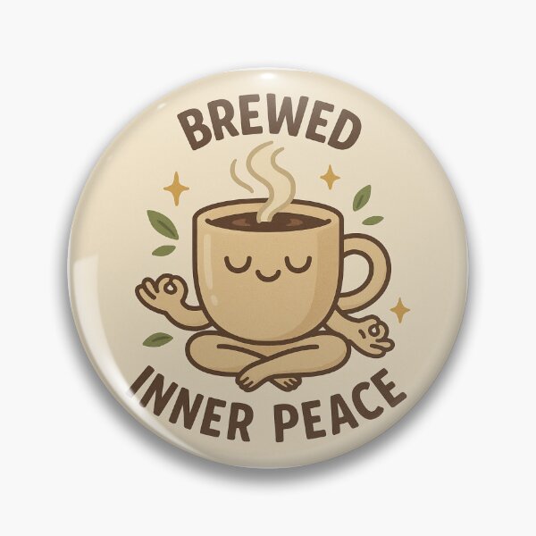 Artikelvorschau, Brewed Inner Peace entworfen und verkauft von Tomattorini.