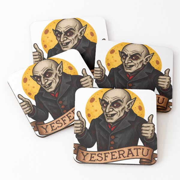 Item preview, YESFERATU Vampire Parody – Thumbs Up Nosferatu Meme Design designed and sold by Arcaucil.