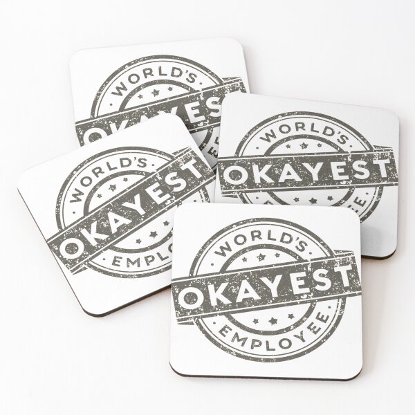 Item preview, World's Okayest Employee designed and sold by Room303Ltd.