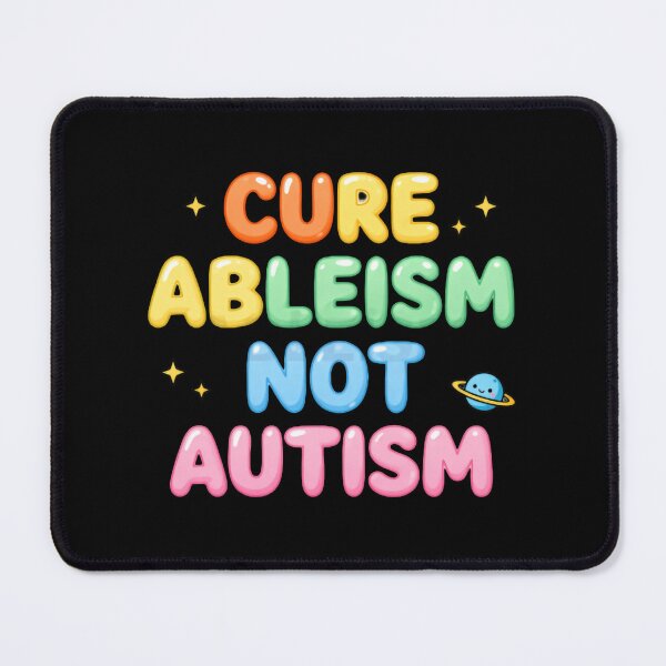Item preview, Cure Ableism Not Autism Equality Love Understanding designed and sold by SkeletonsDanger.