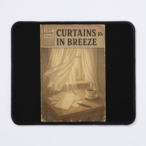 Item preview, Soft Light Academia: Curtains in breeze designed and sold by bapupa.